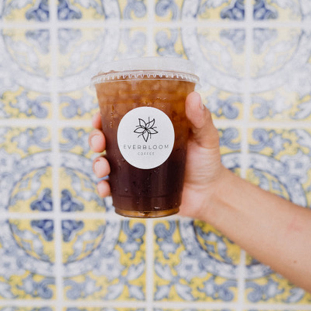 Iced coffee drink
