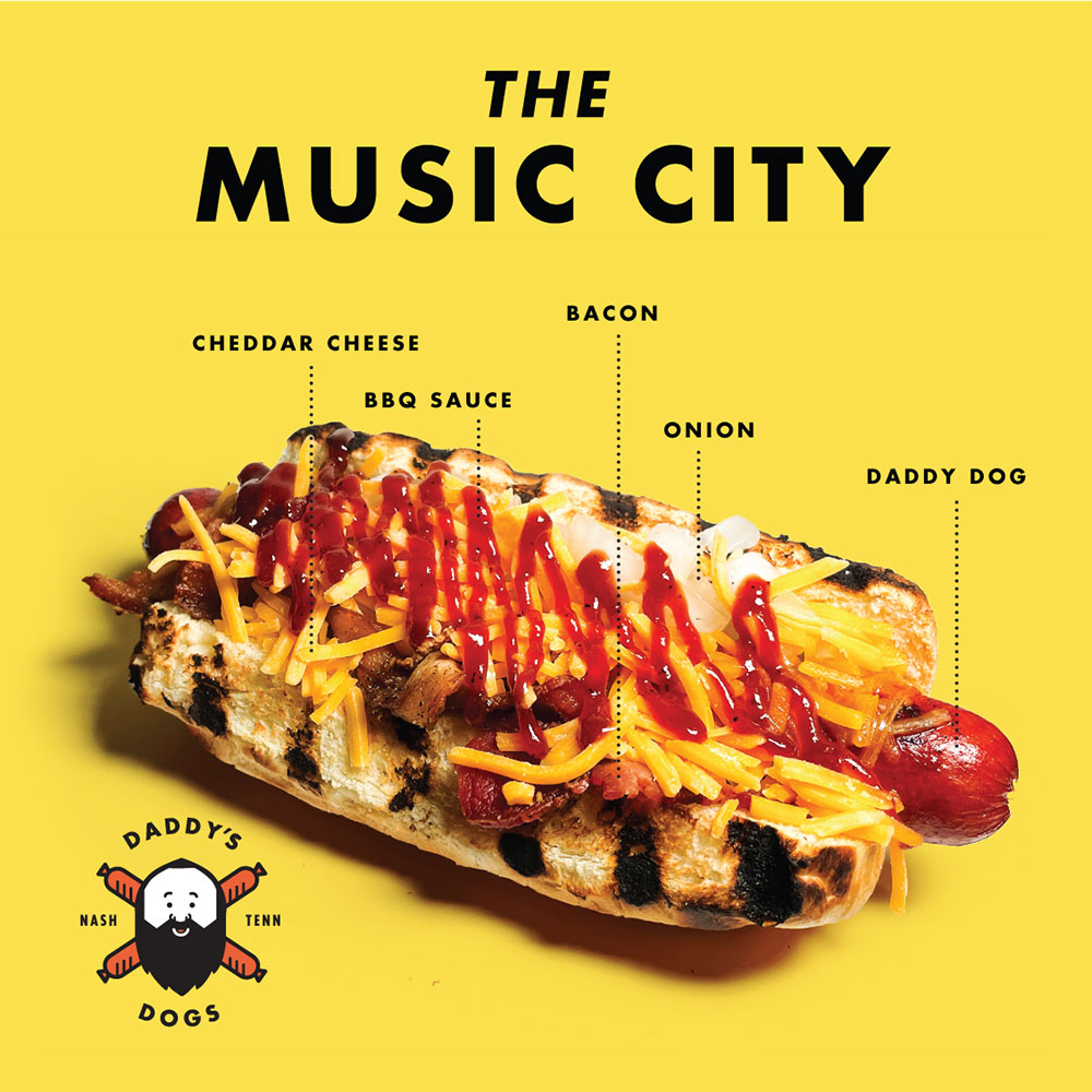 The Music City hot dog