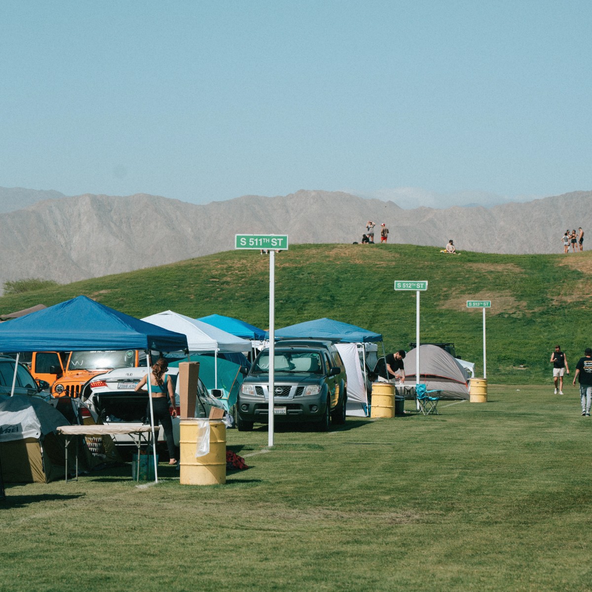 car camping streets