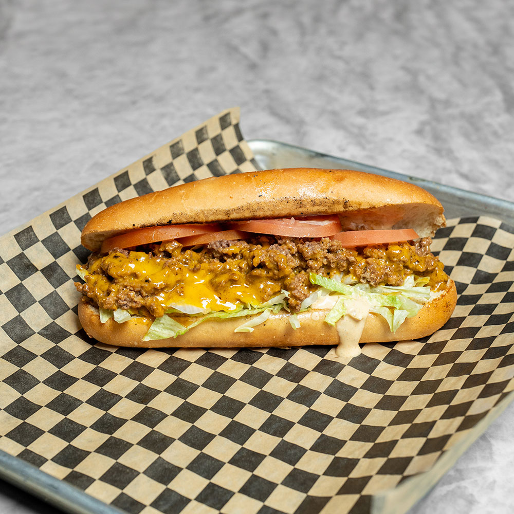 Chopped cheese sandwich